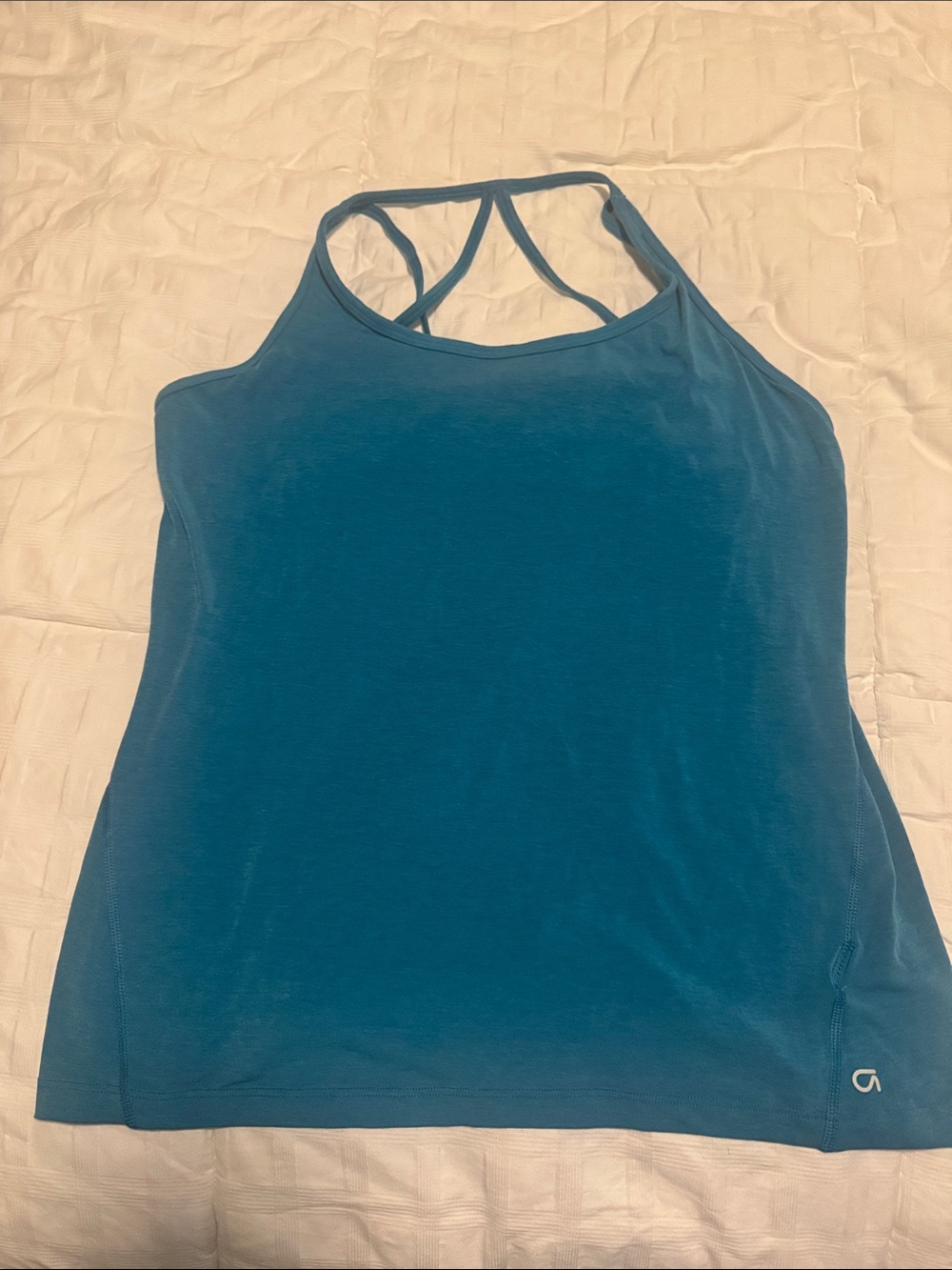 Gap fit Athletic Blue Teal Strappy Tank Top